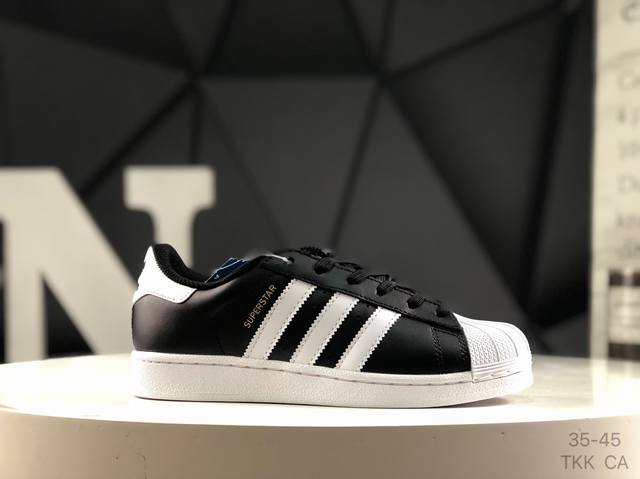 genuine label with half-size shell toe Adidas Ad Originals Superstar clover shel