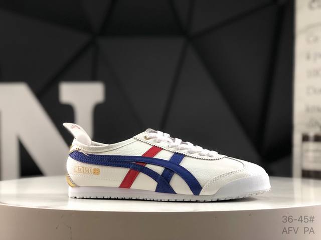 ASICS Onitsuka Tiger Mexico 66 Ghost Tiger Retro Classic Sneakers Market King Ov