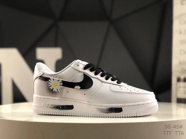 Nike Air Force 1 Low'07 Air Force One low-top casual sneakers customized leather