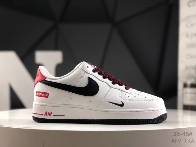 Company-level with half-size Nike Air Force 1 Low Air Force One low-top sports c