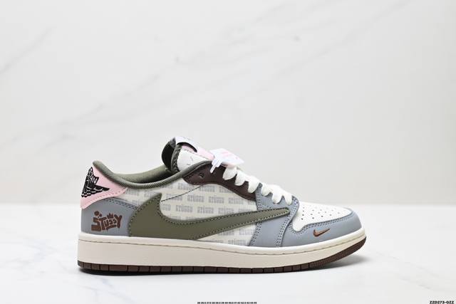 Corporate Nike Air Jordan 1 X Travis Scott Aj1 Inverted Hook Joe One Inverted Ho