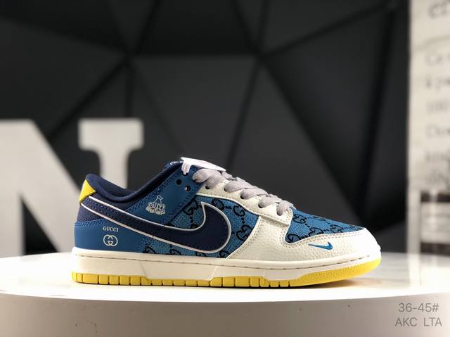 Overseas hit limited sale! High-end custom Nike Sb Dunk Low "Gucci joint --- can