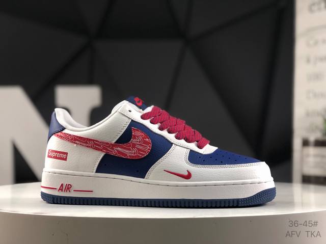 Corporate-level with half-size Nike Air Force 1 Low Air Force One low-top sports