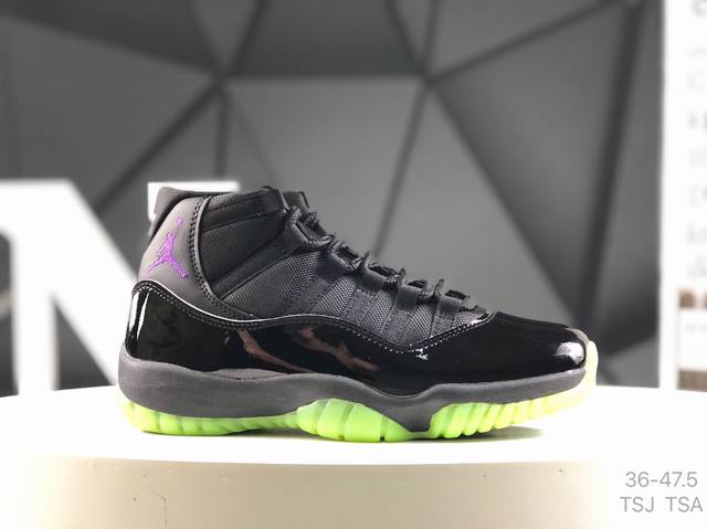 Jordan Air Jordan 11 comfortable and versatile non-slip wear-resistant high-top