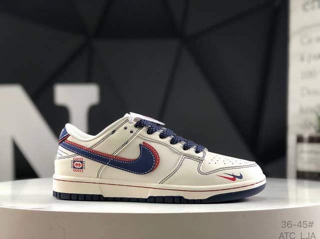 Corporate-level half-size Nike Dunk Low anniversary high-end customized low-top