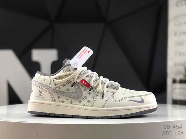 company-level half-size Nike Air Jordan 1 Low Aj1 Joe 1 low-top trendy sports ca