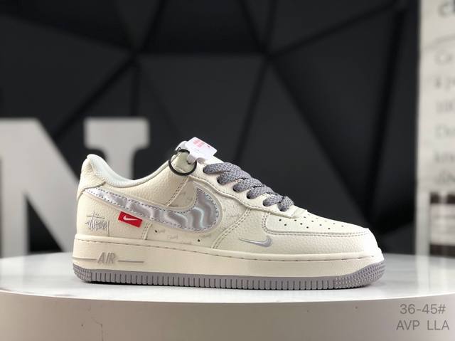 Corporate-level with half-size Nike Air Force 1 Low Air Force One low-top sports
