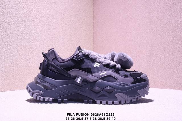 Fila Fusion Fila Tide Brand Bianco Hard Candy Fashion Comfortable Sweat-absorben