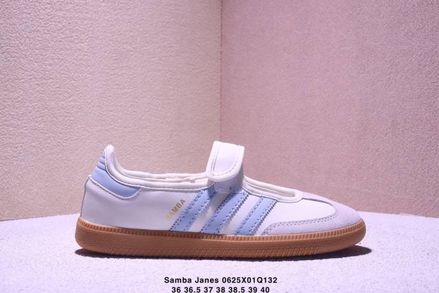 Corporate-level Adidas Samba Janes Adidas Mary Janes Slip-on Sneakers Adidas Sam