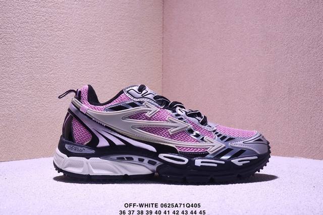 Corporate Off-White Ow Be Right Back Round Toe Lace-up Low-top Lifestyle Shoes S