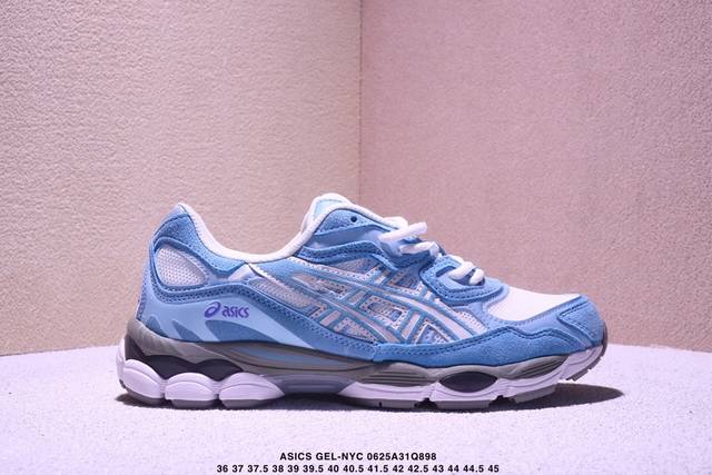 Corporate-level Asics Gel-Nyc Asics breathable mesh upper with some synthetic le