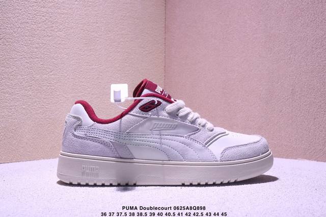 genuine label Puma Doublecourt trendy sports non-slip wear-resistant low-top Pum