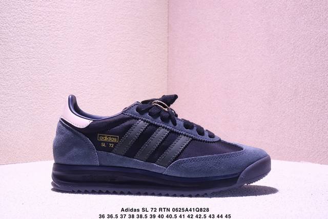 Corporate-level Adidas Adidas Sl 72 Rtn clover retro casual running shoes casual