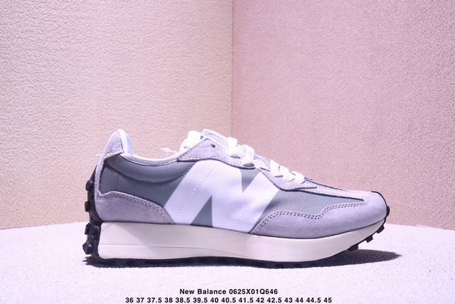 New Balance Ms327 series retro casual sports jogging shoes. The original shoe pa