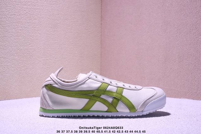 Onitsukatiger Onitsuka Tiger Mexico 66m black low-top sports casual shoes ASICS