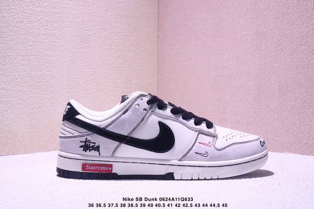Nike Sb Dunk Low "Black Goku Series Beige Gray Black Hook" Anniversary High-end