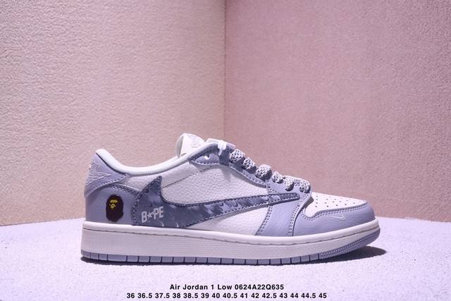 Travis Scott X Fragment Design X Jordan Air Jordan 1 Low Og Sp "Suprem Joint Whi