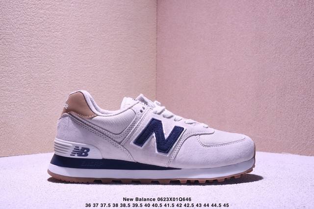 New Balance Nb 574 Retro Shock Absorption, Non-slip, Wear-resistant Low-top Casu