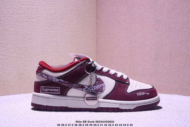 Nike Sb Dunk Low "Gucci co-branded black and gray denim" anniversary high-end cu
