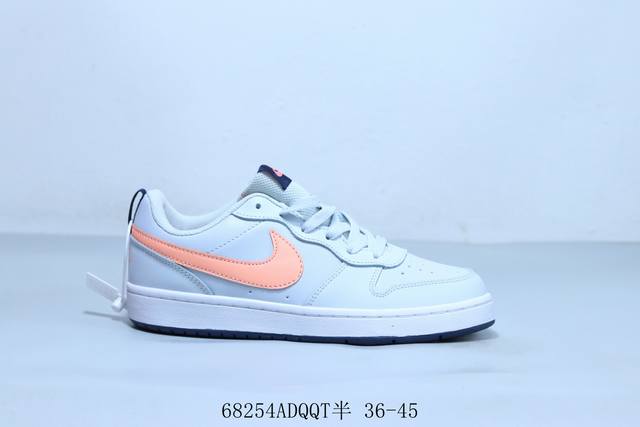 Nike Nk Court Borough Mid Bg Small Air Force Nike New Campus Casual Shoes Item N