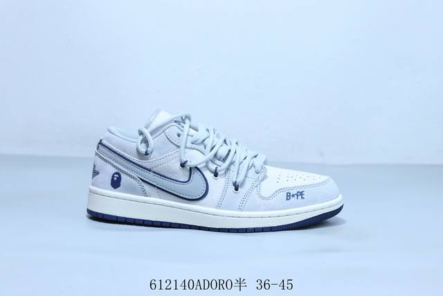 Jordan Air Jordan 1 Low Aj1 Joe 1 Low-top Retro Culture Leisure Sports Basketbal