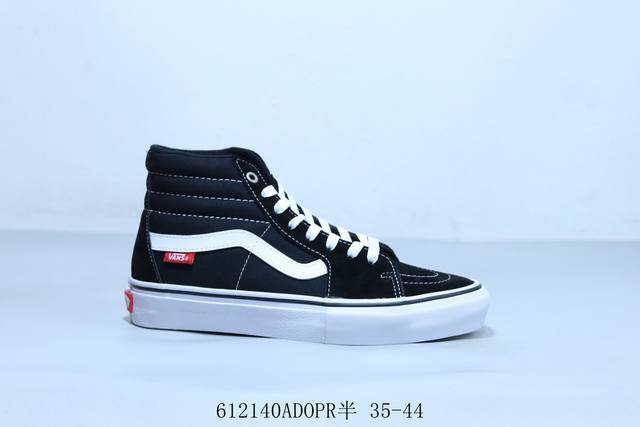 Vans Sk8-Hi Lx high-end branch canvas high-top vulcanized skateboard shoes 612 A