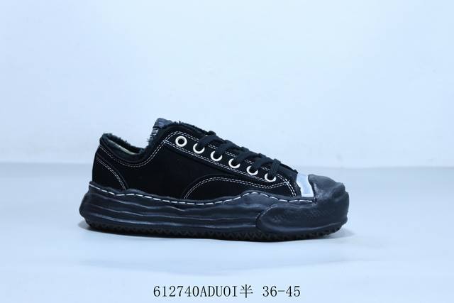 Mihara Yasuhiro brand Mmy Maison Mihara Yasuhiro Original Sole Canvas Low Deform