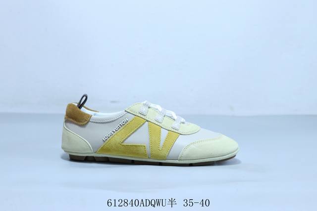 Lv Sneakerina German training shoes couple retro sports shoes casual shoes 61284