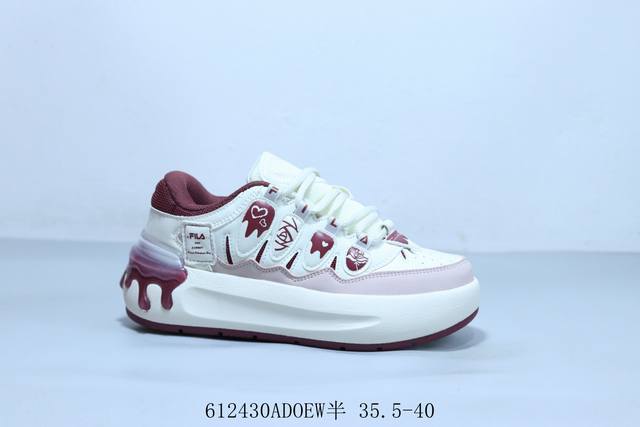 Fila Carrot 2 Carrot Shoes 2.0 Fashion Thick Bottom Heightening Cute Non-slip We