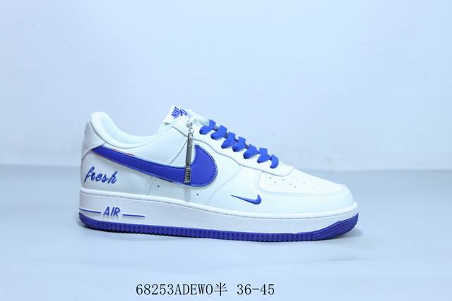 Nike Air Force 1 Af1 Nike low-top Air Force One casual sneakers 68253Adewo half