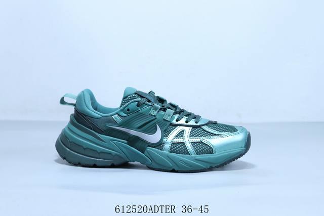 Nike V2K Run running shoes retro trend mesh breathable sports shoes 612520Adter