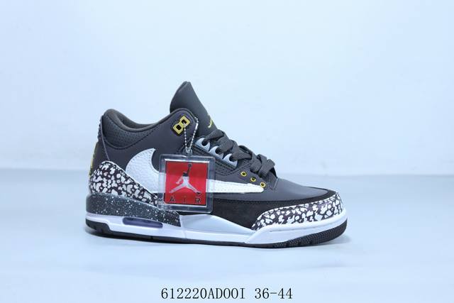 Jordan Air Jordan 3 Retro Black Gold. Michael Jordan Aj3 generation inverted hoo