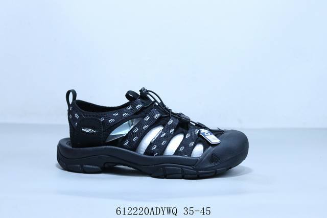 Keen Uneek Flat-M flat-bottomed woven elastic wear wading casual outdoor sandals