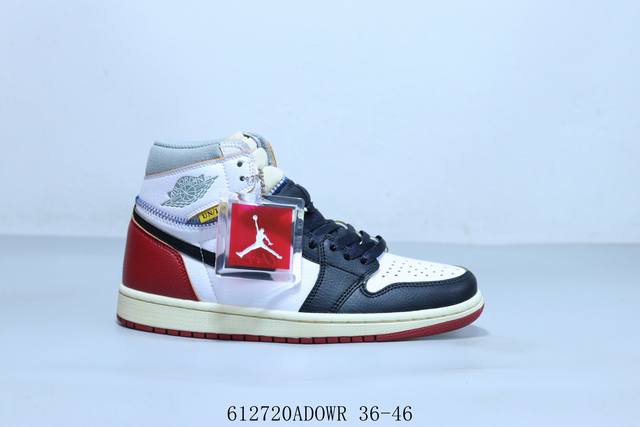 Jordan Air Jordan 1 Low Aj1 Joe 1 High Top Retro Culture Leisure Sports Basketba