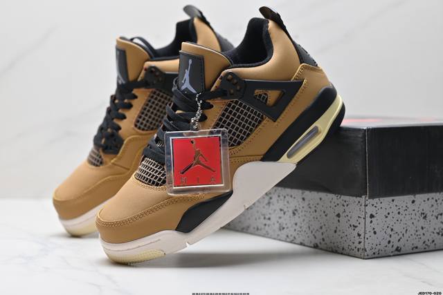 Authentic Nike Air Jordan 4 Retro Michael Jordan Aj4 mid-top retro casual sports