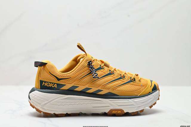 Corporate-level Hoka Mafate Speed Three 2 ultra-light thick-soled lightweight mo