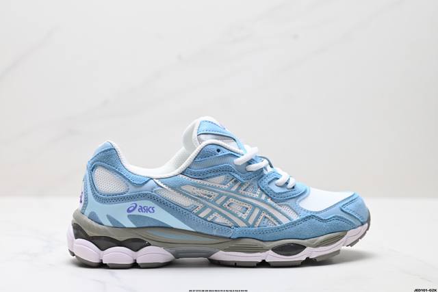 Corporate-level Asics Gel-Nyc Asics breathable mesh upper with some synthetic le