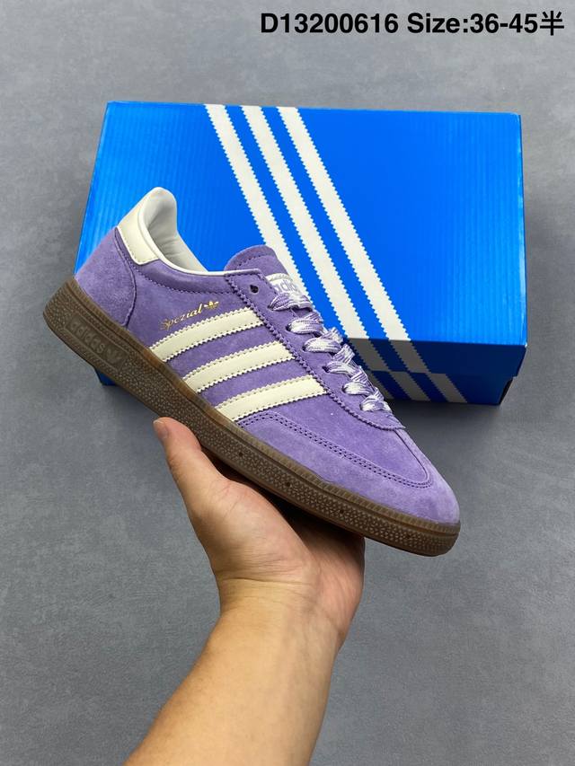 Adidas Handball Spezial Adidas classic retro casual sneakers #The whole shoe is