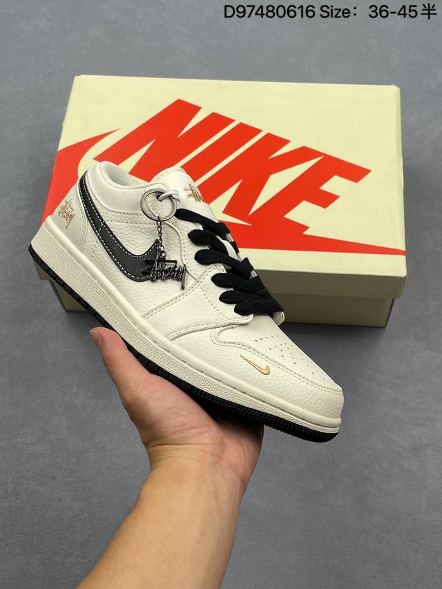Corporate-level Nike Air Jordan 1 Low Aj1 Joe 1 low-top casual sneakers synchron