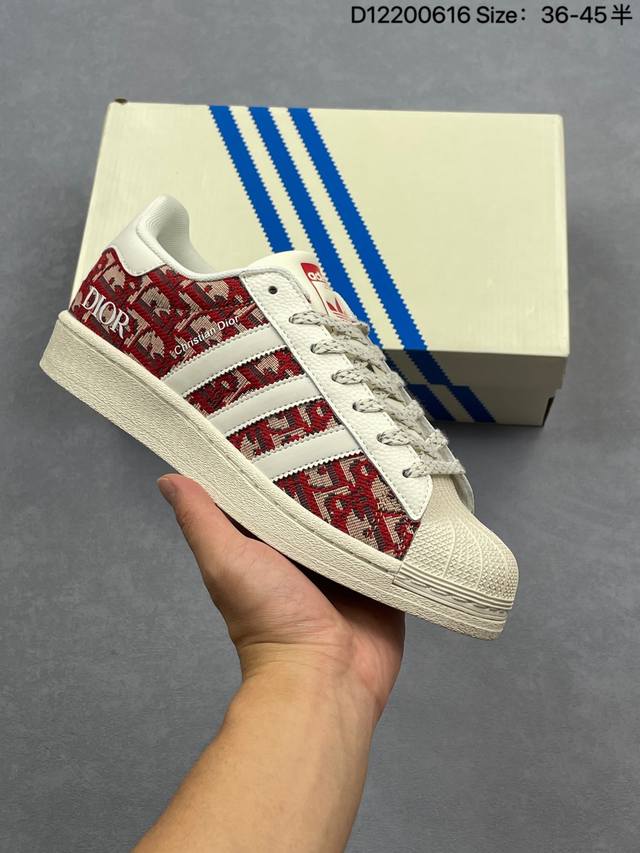 Adidas Originals Superstar Classic Shell Toe Series Low-top All-match Casual Spo