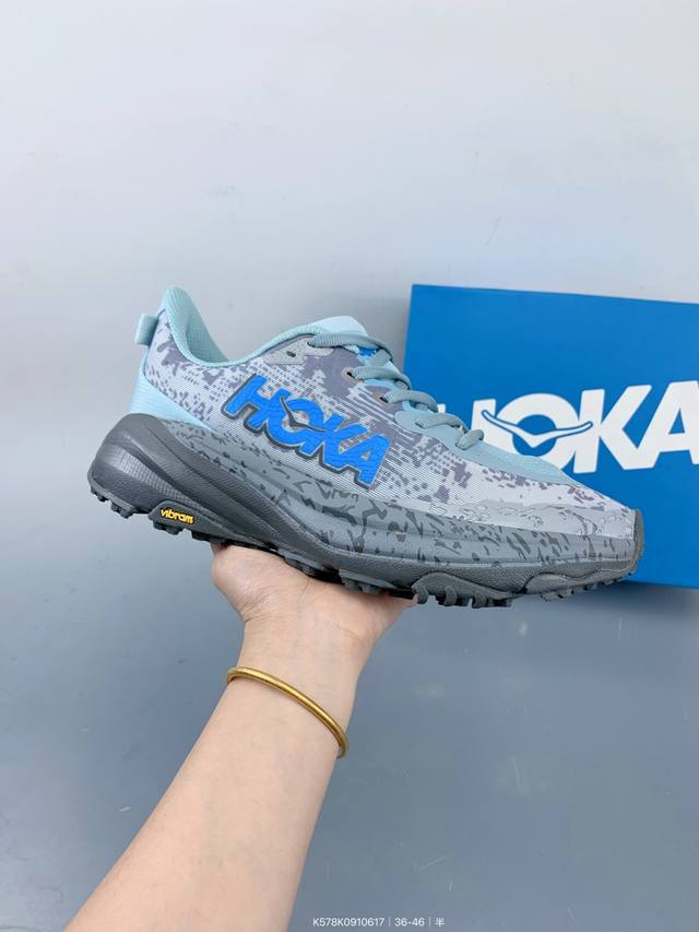 Hoka One One M Speedgoat 6 low-top professional cross-country running shoes. Com