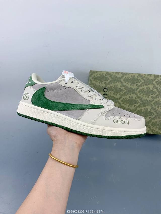 Corporate Travis Scott X Fragment Design X Jordan Air Jordan 1 Low Og Sp Gucci j