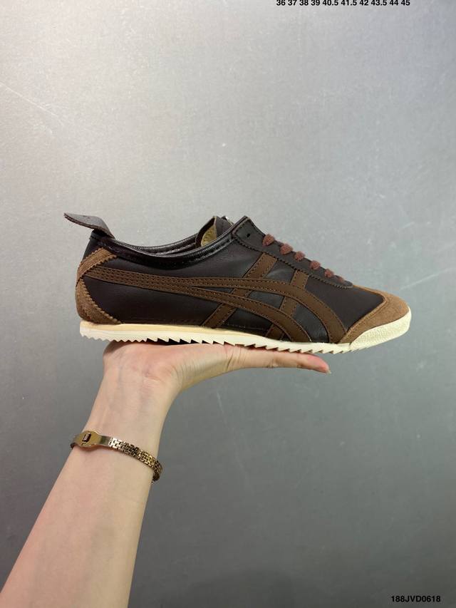 Corporate grade lambskin Onitsuka Tiger Mexico 66 Slip-On Low-top Summer Breatha