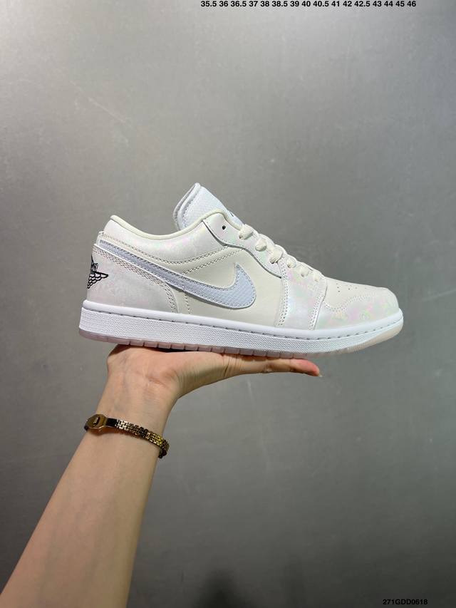Company-level Air Jordan 1 Low Aj1 low-top series basketball shoes official sync