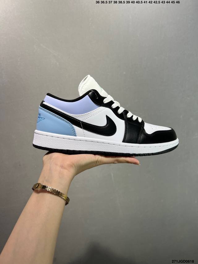 Nike Air Jordan 1 Low Aj1 Joe 1 low-top casual sneakers synchronized with the of