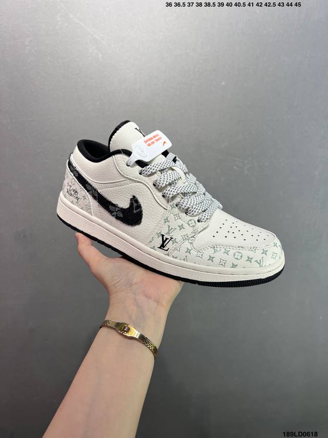 Nike Air Jordan 1 Low custom color Custom Aj joint-high-end custom low-top retro