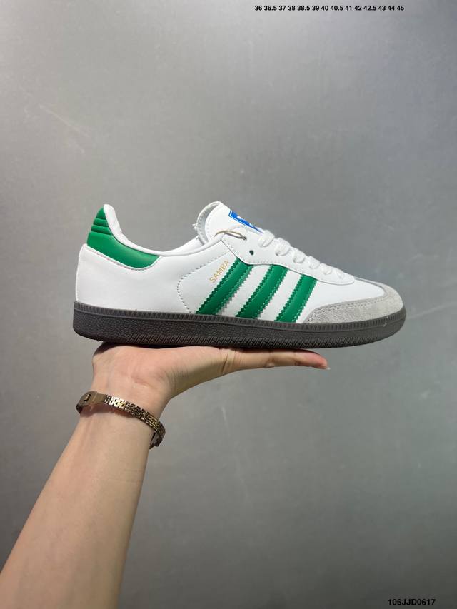 Ad Original Samba Og Retro classic lightweight sneakers white green Ig1024 Produ