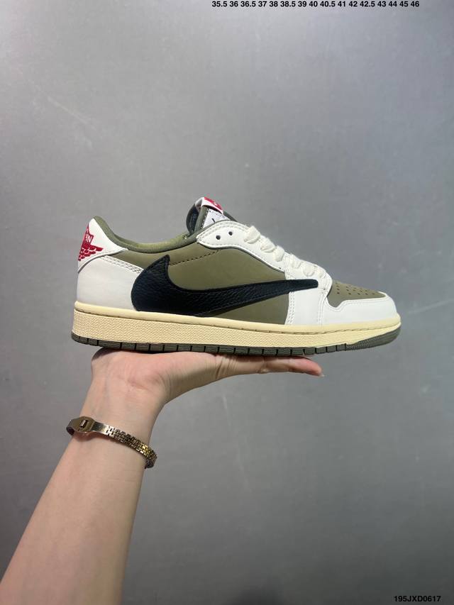 Corporate-level Aj1 Travis Scott X Air Jordan 1 "Reverse Mocha" Aj1 Joe 1 Ts Lig