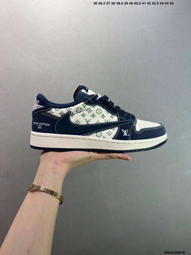 Corporate-level Nike Air Jordan 1 Low custom color Custom Aj joint-high-end cust