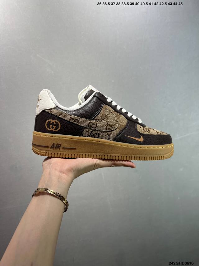 Corporate-level Nike Air Force 1 Low Gucci co-branded Original last and original